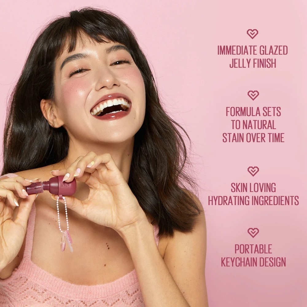 Kaja Lip Tint Jelly Charm in Fig Soda NWT - Picture 3 of 8